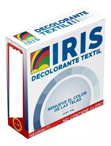 Decolorante Iris Textil Removedor Color Ropa Prendas Biodegradable