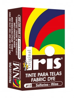 Tinte Iris Caliente #11 Solferino Tintura Ropa Color Tinte Tela Pigmento Textil Colorante