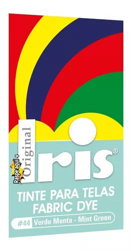 Tinte Iris Caliente #44 Verde Menta Tintura Ropa Color Tinte Tela Pigmento Textil Colorante