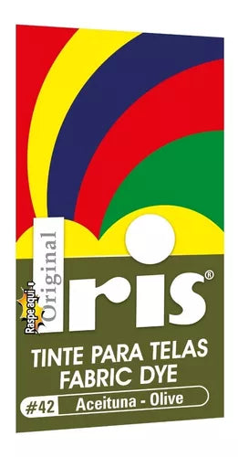 Tinte Iris Caliente #42 Verde Aceituna Tintura Ropa Color Tinte Tela Pigmento Textil Colorante