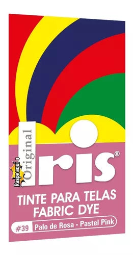 Tinte Iris Caliente #39 Palo de Rosa Tintura Ropa Color Tinte Tela Pigmento Textil Colorante