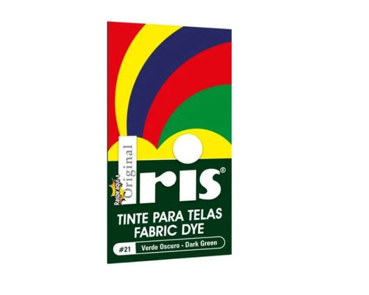 Tinte Iris Caliente #21 Verde Oscuro Tintura Ropa Color Tinte Tela Pigmento Textil Colorante