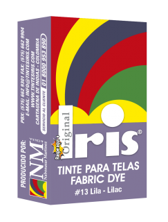 Tinte Iris Caliente #13 Lila Tintura Ropa Color Tinte Tela Pigmento Textil Colorante