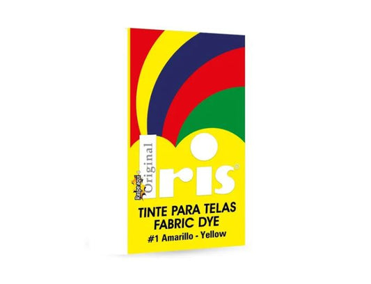 Tinte Iris Caliente #1 Amarillo Tintura Ropa Color Tinte Tela Pigmento Textil Colorante